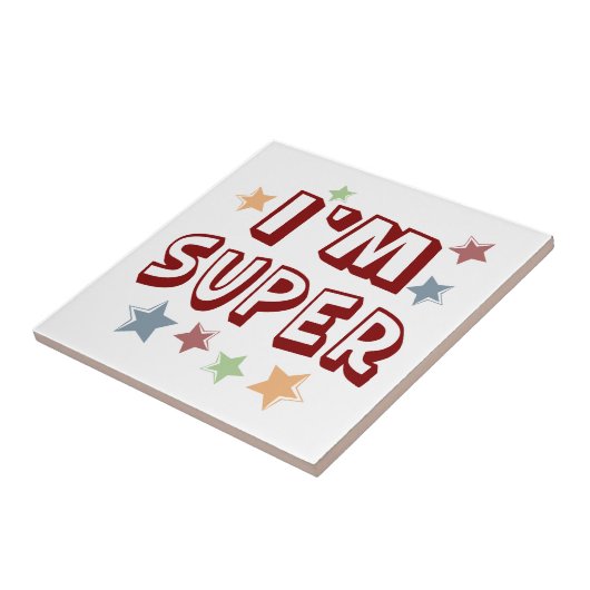 Carreau Im Super avec étoiles (Côté)