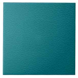 Carreau Image de cuir turquoise