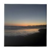 Carreau Image De Dusk Jusqu'À La Lumière Du Jour À La Plag (Devant)