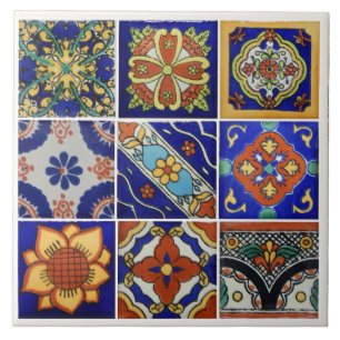Carreau Image de la vignette Talavera sur une vignette en