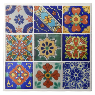 Carreau Image de la vignette Talavera sur une vignette en