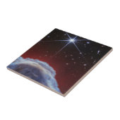 Carreau Image JWST de la Nébuleuse de la tête de cheval (Côté)