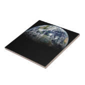 Carreau Image Mosaïque De La Planète Terre Avec 3 Ouragans (Côté)