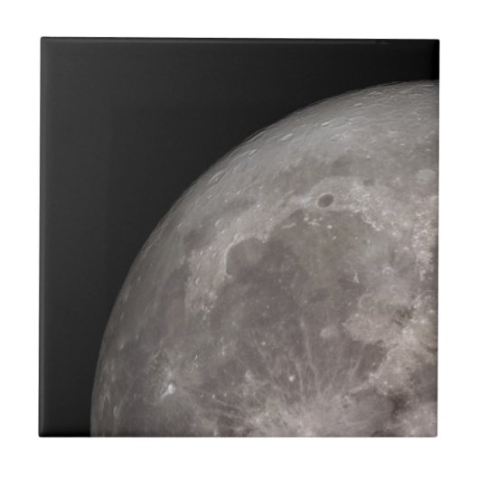 Carreau Image pleine lune mosaïque de mosaïque de la NASA (Devant)