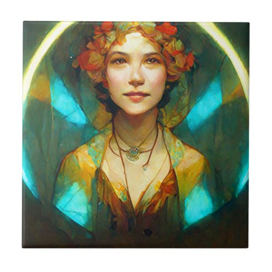 Carreau Imaginaire Art Nouveau Lumière (Devant)