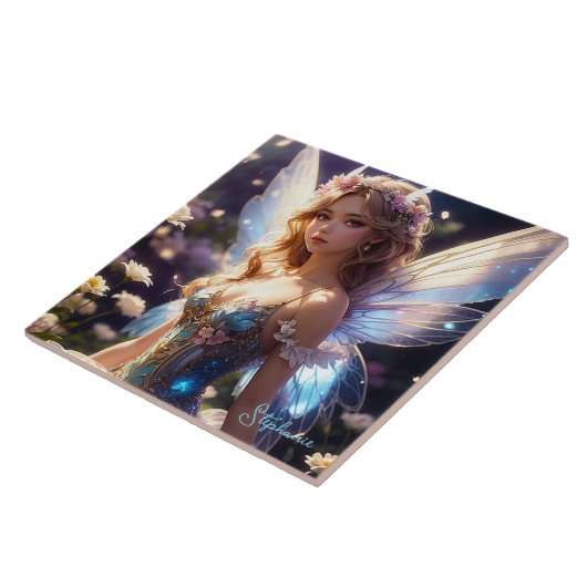 Carreau Imaginaire Belle Fleur Fée (Côté)