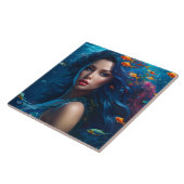 Carreau Imaginaire Belle Sirène Bleue (Côté)