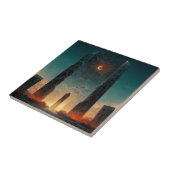 Carreau Imaginaire Black Gate Sci-Fi Art (Côté)