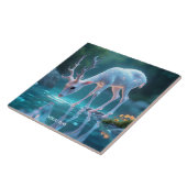 Carreau Imaginaire Bleu Bébé Boeuf Cerf (Côté)