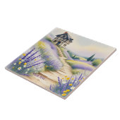 Carreau Imaginaire Cute Lavender House Fleurs (Côté)