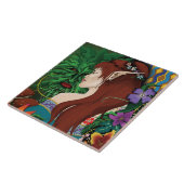 Carreau Imaginaire d'elfe vert (Côté)