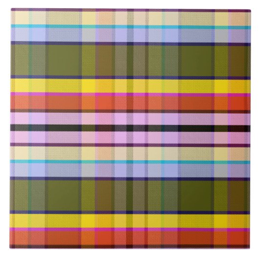 Carreau Imaginaire Humeur Plaid LD (Devant)