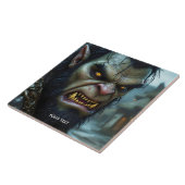 Carreau Imaginaire mignon grand guerrier fort (Côté)