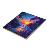 Carreau Imaginaire Tropical Beach Two (Côté)