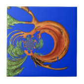 Carreau Impression Acacia Circle Art (Devant)