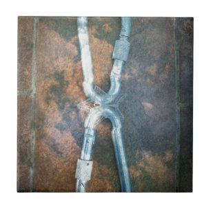 Carreau Impression d'art Carabiners liés