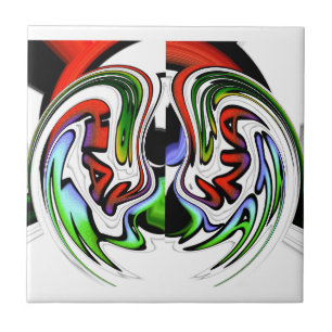 Carreau Impression d'art profil Abstrait