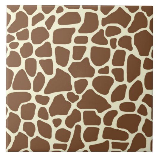 Carreau Impression de girafe (Devant)