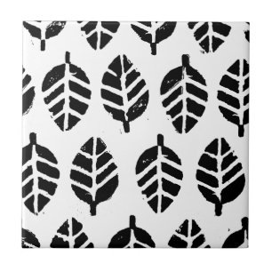 Carreau Impression de pommes de terre Motifs feuilles
