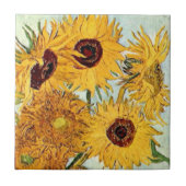 Carreau Impression des tournesols (Devant)