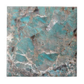 Carreau Impression en pierre cristalline en quartz Amazoni (Devant)