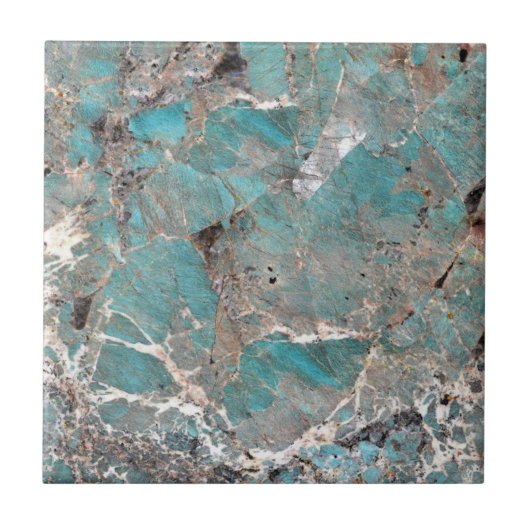 Carreau Impression en pierre cristalline en quartz Amazoni (Devant)