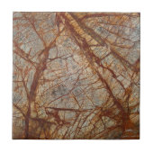 Carreau Impression en pierre cristalline en quartz Brown A (Devant)