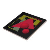 Carreau Impression géométrique moderne Abstraite (Côté)