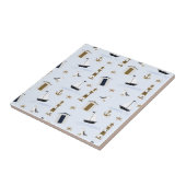 Carreau Impression navale festive (Côté)