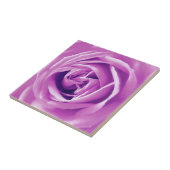 Carreau Impression rose lavande (Côté)