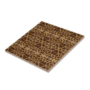 Carreau Imprimé animalier tendance à motif fourrure de gir