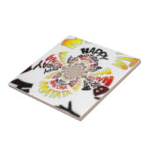 Carreau Imprimer Anniversaire Kaleidoscope (Côté)