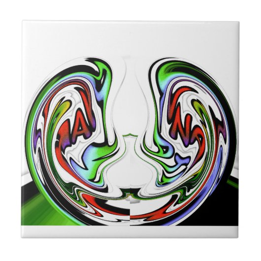 Carreau Imprimer Hakuna Matata Whirl Art Extraordinaire (Devant)