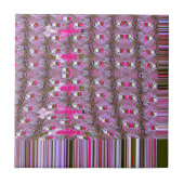 Carreau Imprimer l'art Motif Abstrait dense et complexe (Devant)