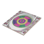 Carreau Imprimer Tournage Tissé (Côté)