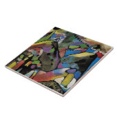 Carreau Improvisation 9, art abstrait de Wassily Kandinsky (Côté)