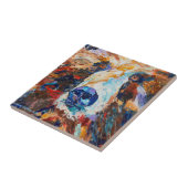 Carreau "In the Bear's Gaze" Ceramic Tile (Côté)