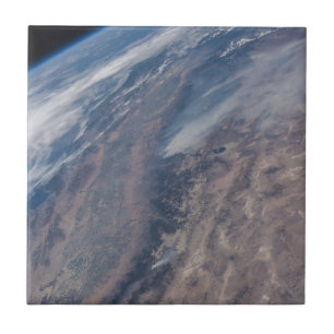 Carreau Incendie Dans Le Parc National De Yosemite Et La F