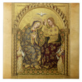 Carreau INCORONATION OF VIRGIN by Gentile Da Fabriano (Devant)