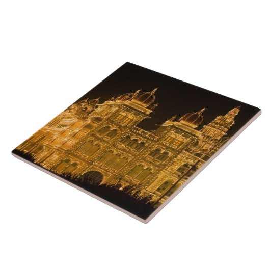 Carreau INDE, Karnataka, Mysore : Palais de Majaraja (b. (Côté)