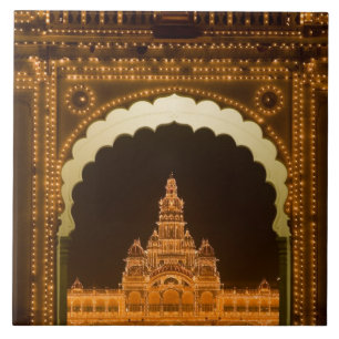 Carreau INDE, Karnataka, Mysore : Palais du Majaraja (b. 3