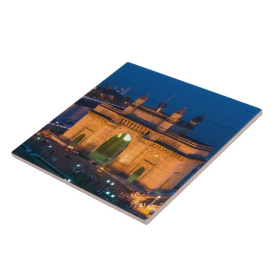 Carreau INDE, Mumbai (Bombay) : Porte d'entrée de l'Inde / (Côté)