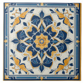 Carreau Inde traditionnelle Art traditionnel ornemental 4 (Devant)