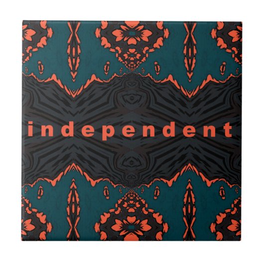 Carreau Indépendant et fier (Devant)