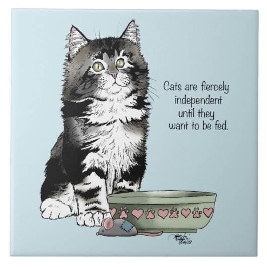 Carreau Indépendant Kitten Bowl Funny (Devant)