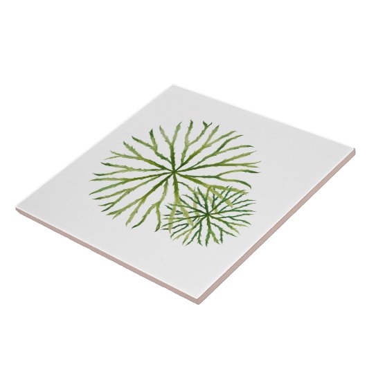 Carreau Indian Summer on a Ceramic Tile (W) (Côté)