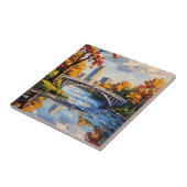 Carreau Indianapolis White Bridge Over the White River  (Côté)