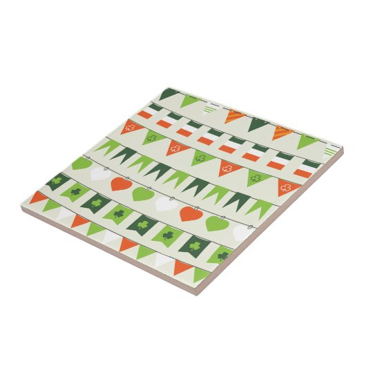 Carreau indicateur Jour de la Saint Patrick (Côté)