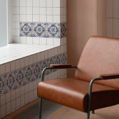 Carreau Indigo Azulejo Bleu Jaune Portugal Lisbonne