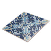 Carreau Indigo Azulejo Bleu Portugais Lisbonne Décor (Côté)